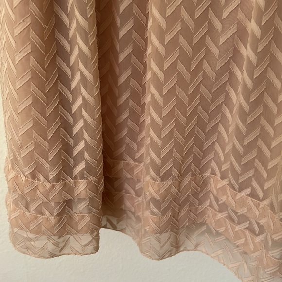 ANTHROPOLOGIE 💖 One September Pink Anwen Peasant Dress Sz M - Picture 11 of 12